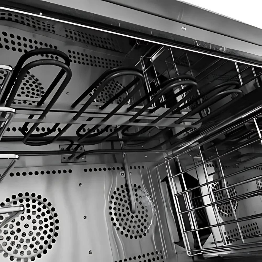 mobiliario-contract-horno electrico de conveccion bandeja 600x400 mm con vapor y grill linea pekin 8